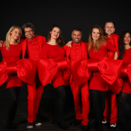 Complimententeam is een animatieact voor een personeelsfeest of bedrijfsfeest