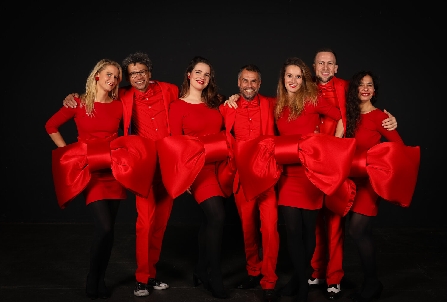 Complimententeam is een animatieact voor een personeelsfeest of bedrijfsfeest