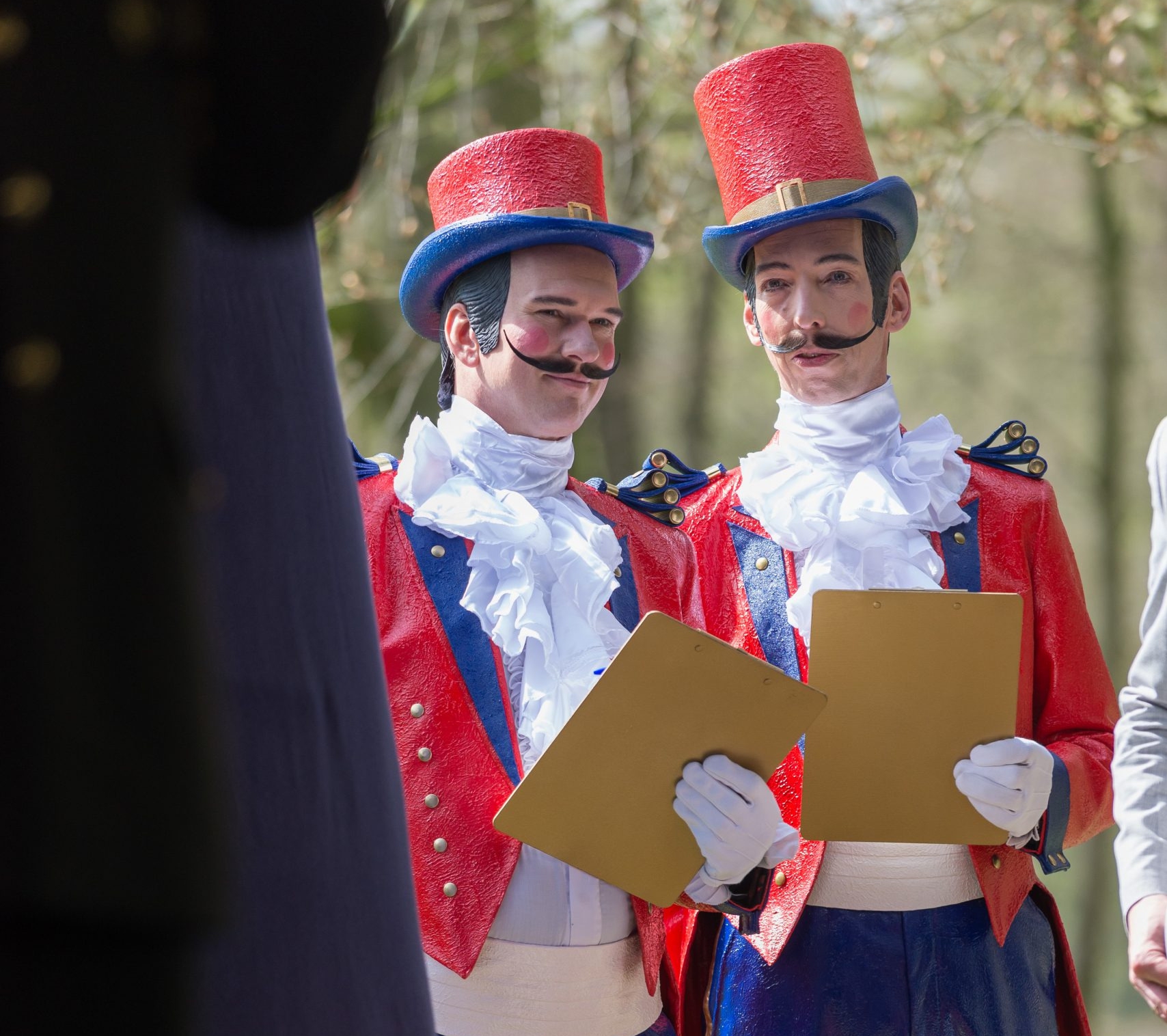 Dick & Dirque is een originele ontvangstact en animatieact