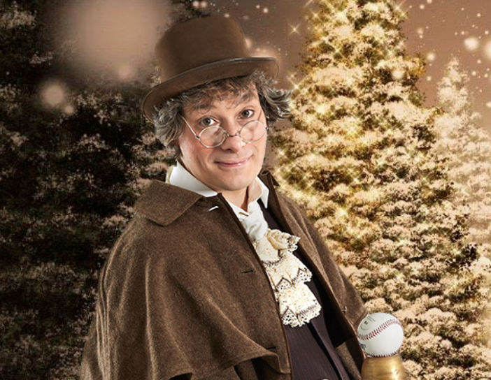 Dickens goochelaar, kerstact, kerst entertainment