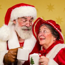 Kerstborrel, kersman boeken, kerstvrouw boeken, kerstact
