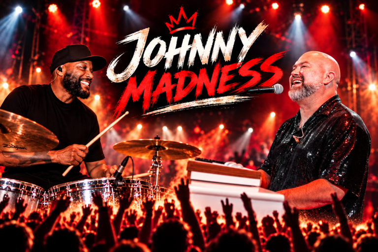 energiek feest act Johnny Madness